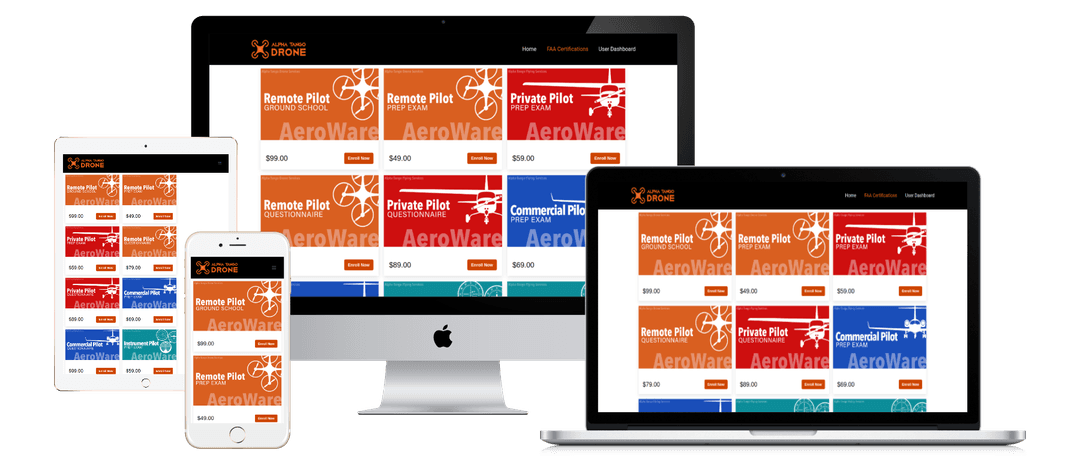 Aviation LMS (aviation.at-drone.com)